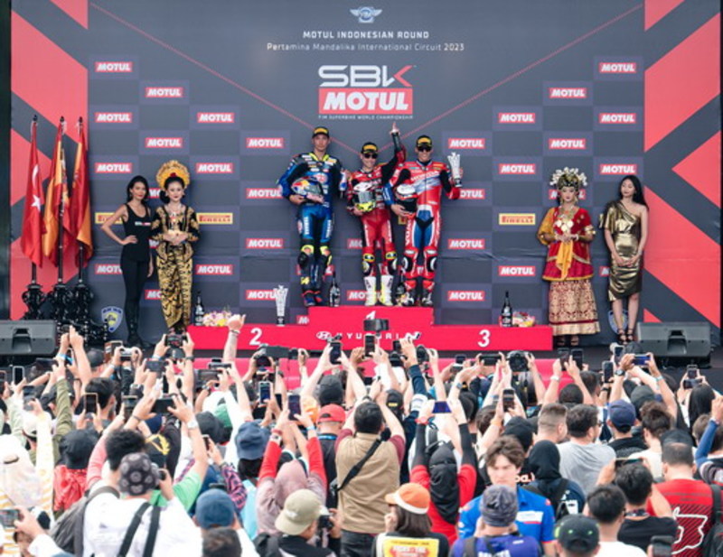 SBK（スーパーバイク世界選手権）第2戦インドネシア 3日目