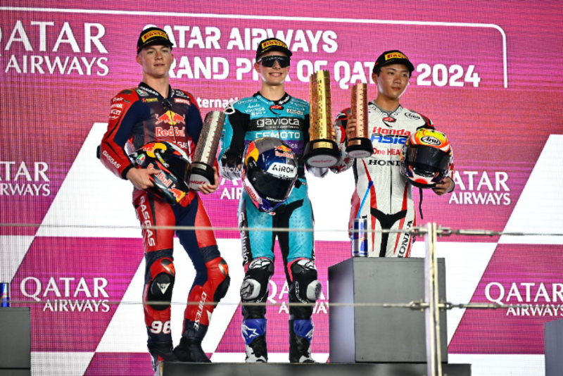 MotoGP第1戦カタールGP Moto3クラス3日目 決勝結果