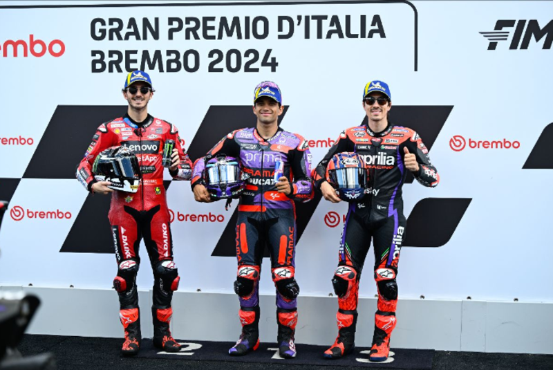 MotoGP第7戦イタリアGP MotoGPクラス2日目 予選結果