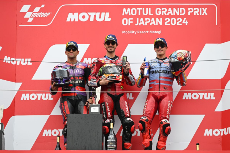 MotoGP第16戦日本GP MotoGPクラス3日目 決勝結果