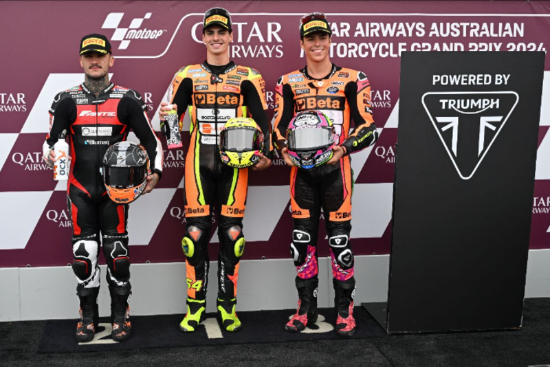 MotoGP第17戦オーストラリアGP Moto2クラス2日目 予選結果