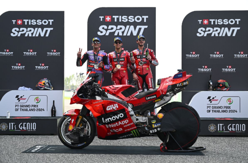 MotoGP第18戦タイGP MotoGPクラス2日目 スプリント結果