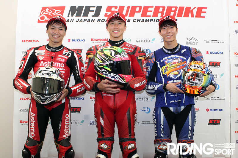 全日本RR第8戦鈴鹿【JSB1000レース2】水野涼がダブルウイン！