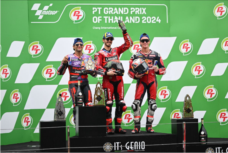 MotoGP第18戦タイGP MotoGPクラス3日目 決勝結果